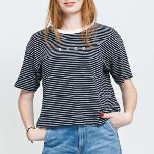 ROXY | Striped Boxy Tee
